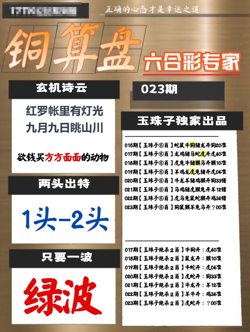 023期铜算盘[图]
